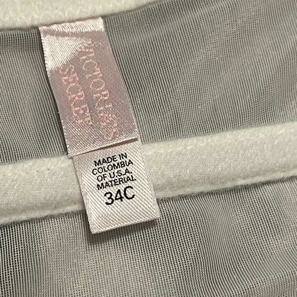 Victoria’s Secret lace/ silky mesh white bustier corset - Picture 12 of 13